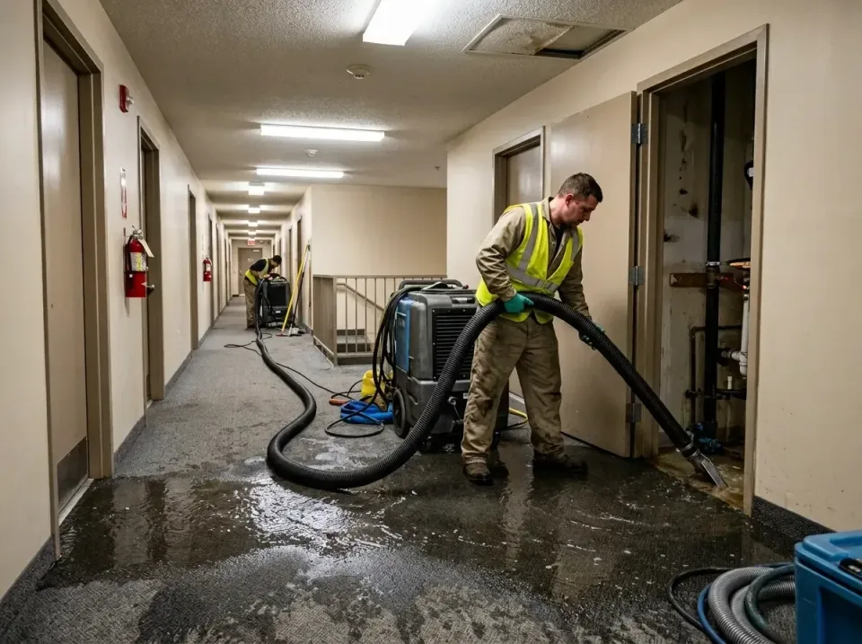 multi-unit-apartment-hallway-f-005 — frequently asked questions, Emergency Burst Pipe Water Extraction & Removal in Middlebo…